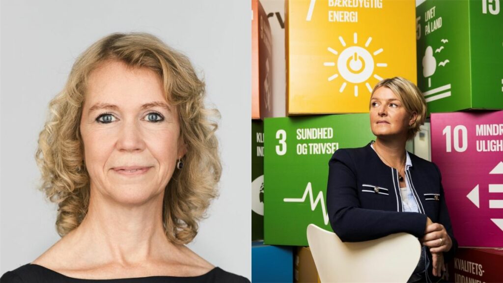 Rådmand i Odense Kommune Susanne Crawley (tv)  Administrerende direktør i Forenede Care Stine von Christierson (th)